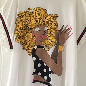 Black Woman Graphic Teeshirt